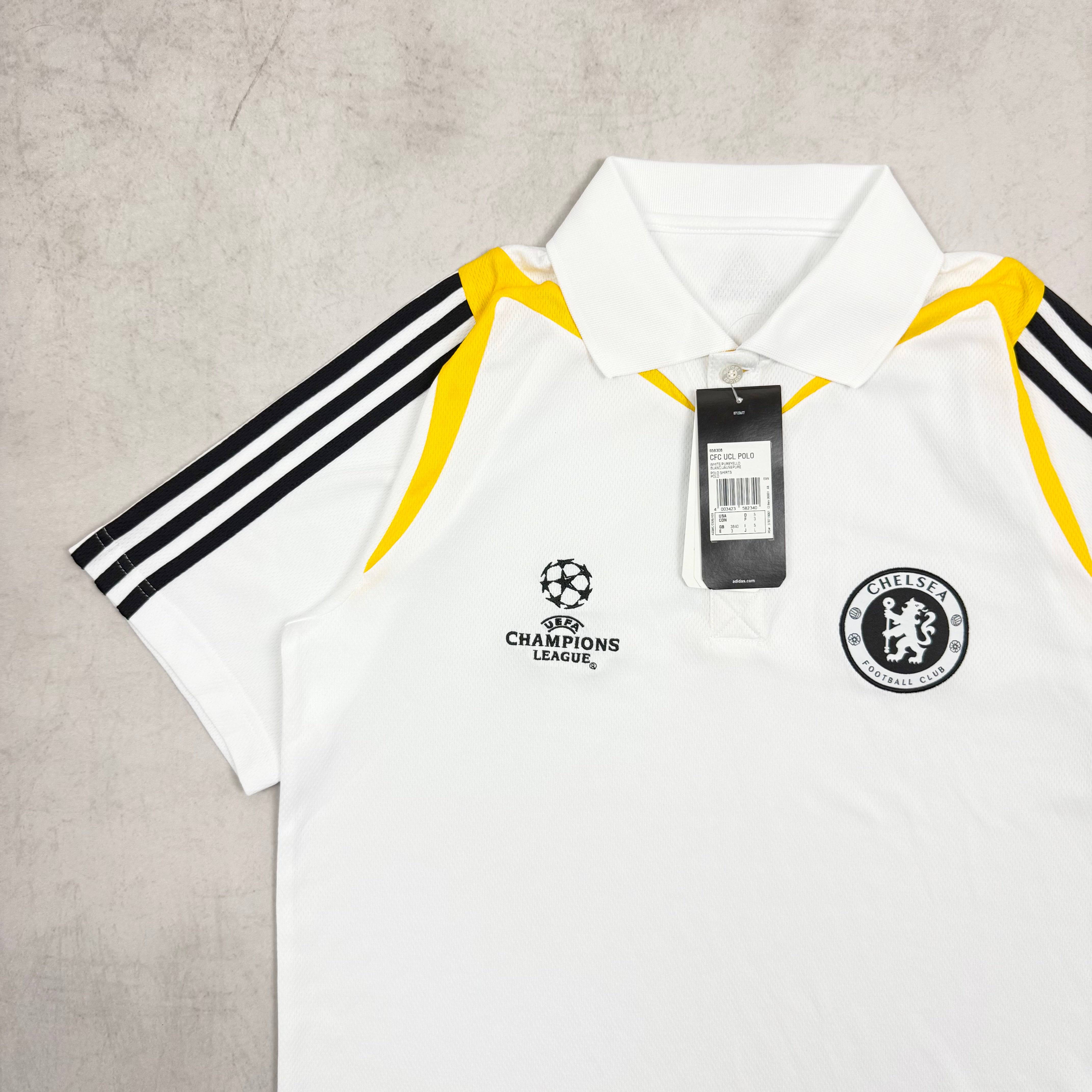Adidas Chelsea Champions League 2008 Poloshirt NEW WITH TAGS M - 86.airsteals