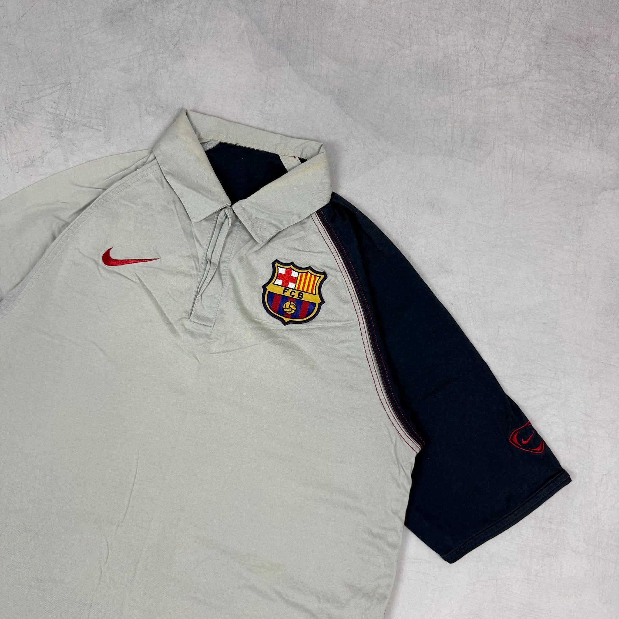 Nike Barcelona "Total90" 2004 Poloshirt L