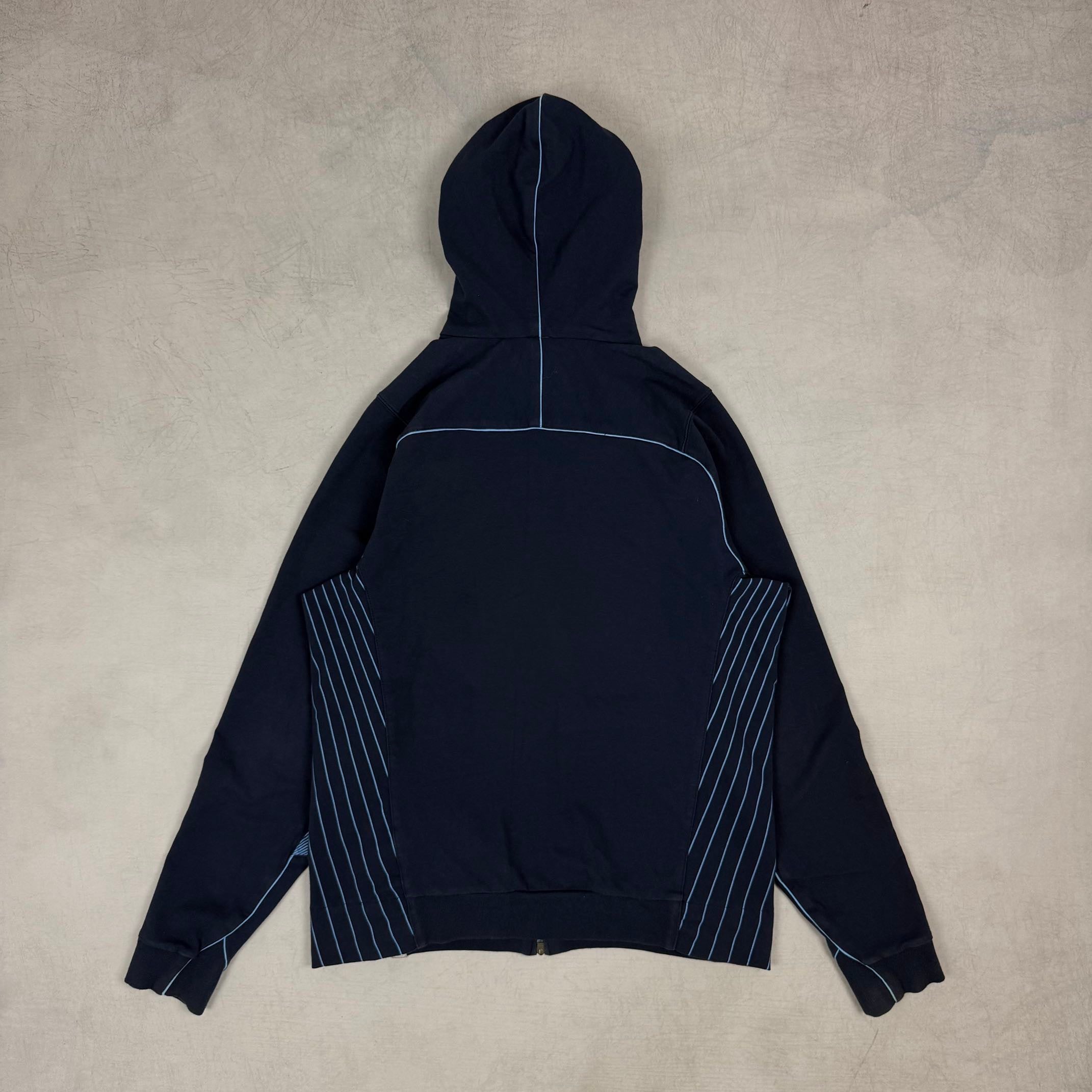 Nike "Dri-Fit" 00's Zip-Up Hoodie M
