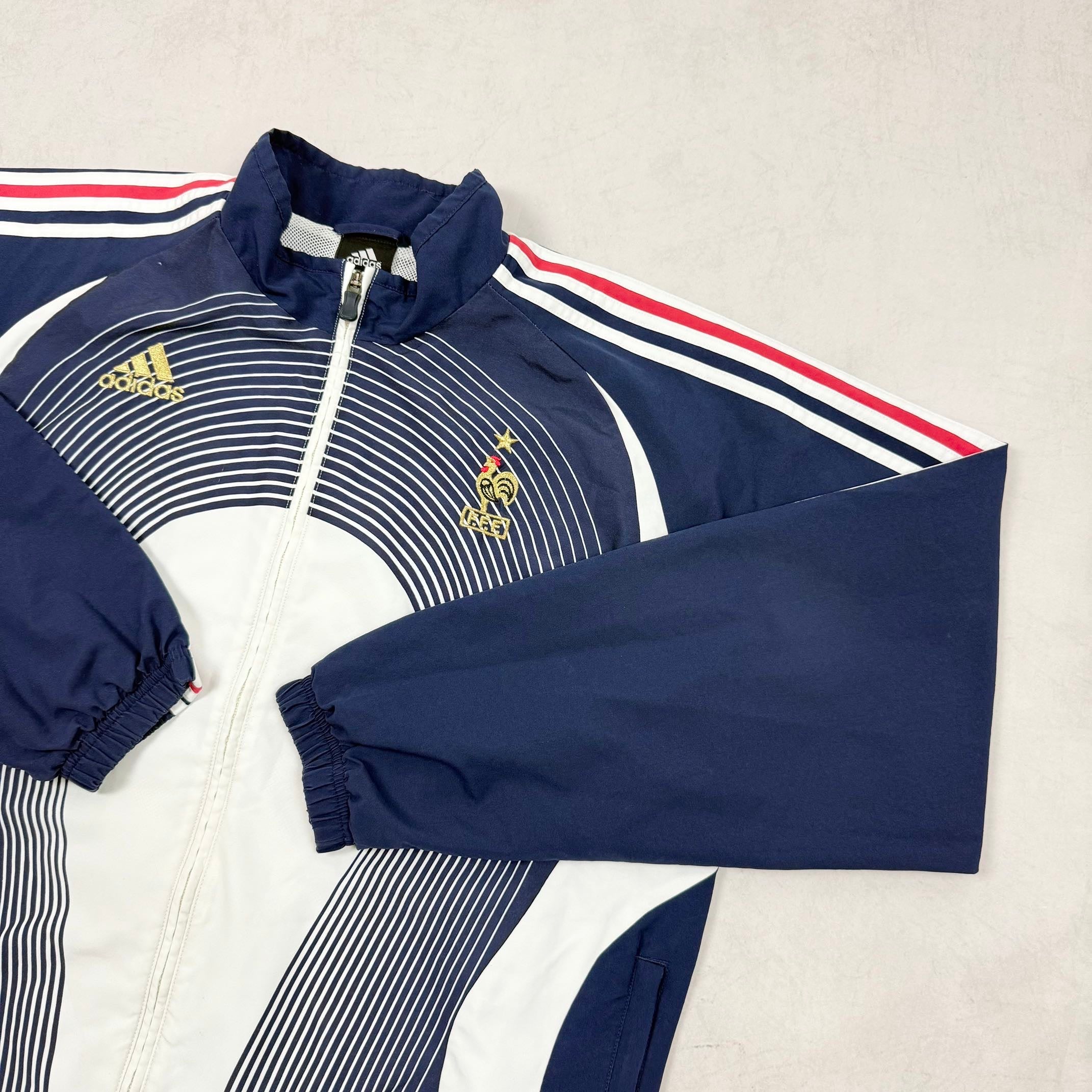 Adidas Frankreich "WorldCup" 2006 Trackjacket L - 86.airsteals