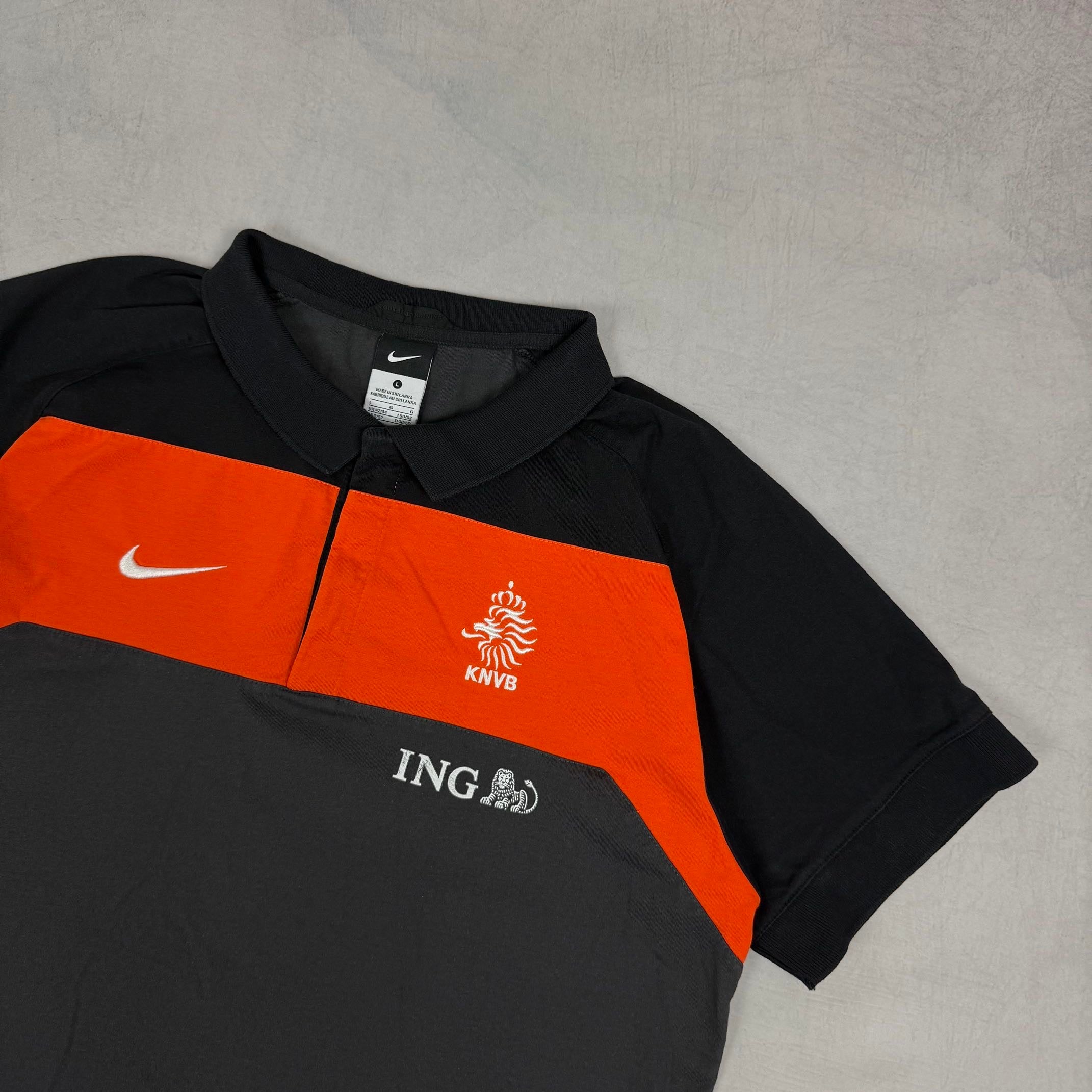 Nike Niederlande "WorldCup" 2010 Poloshirt L - 86.airsteals