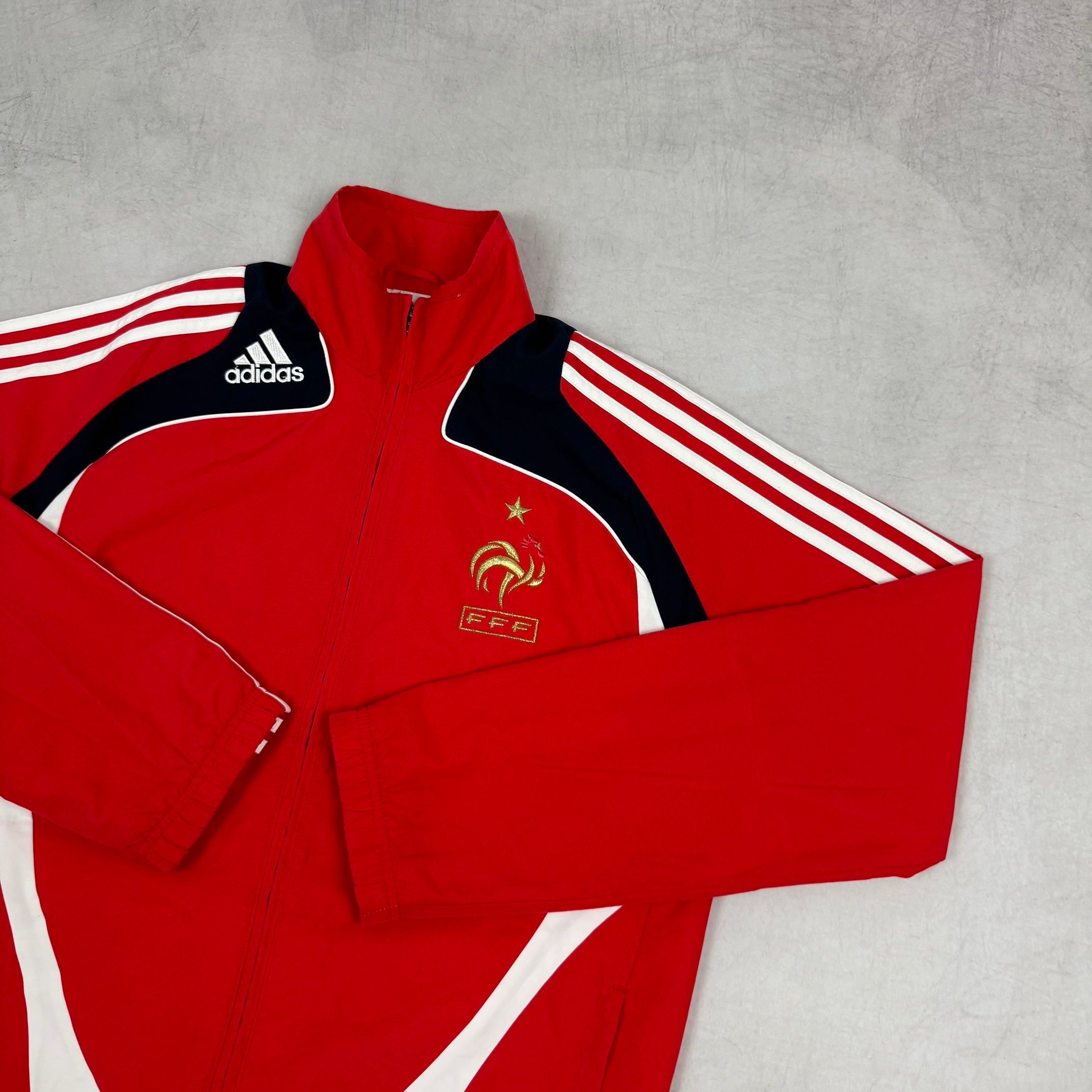 Adidas Frankreich 2008 Trackjacket S