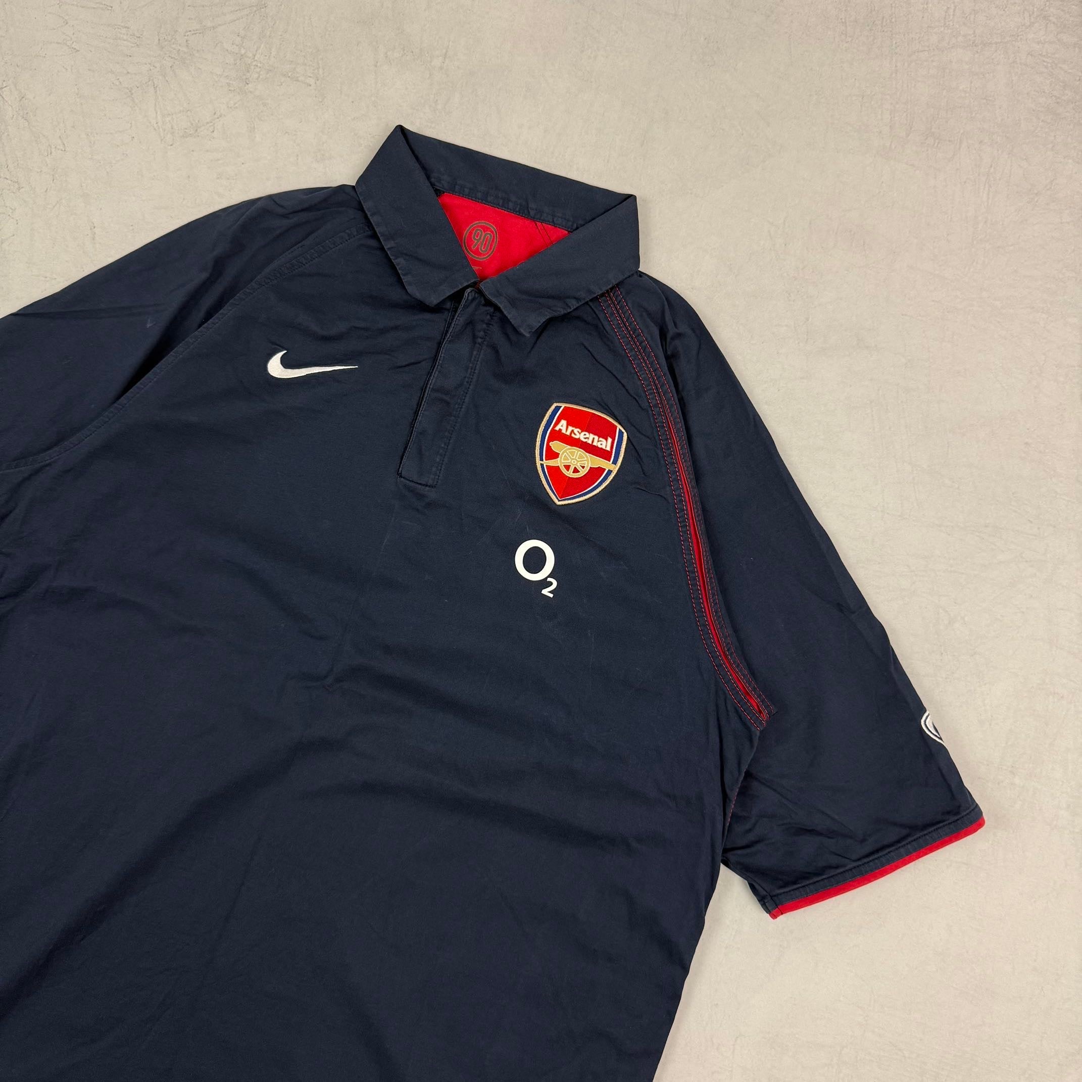 Nike Arsenal "Total90" 2004 Poloshirt L