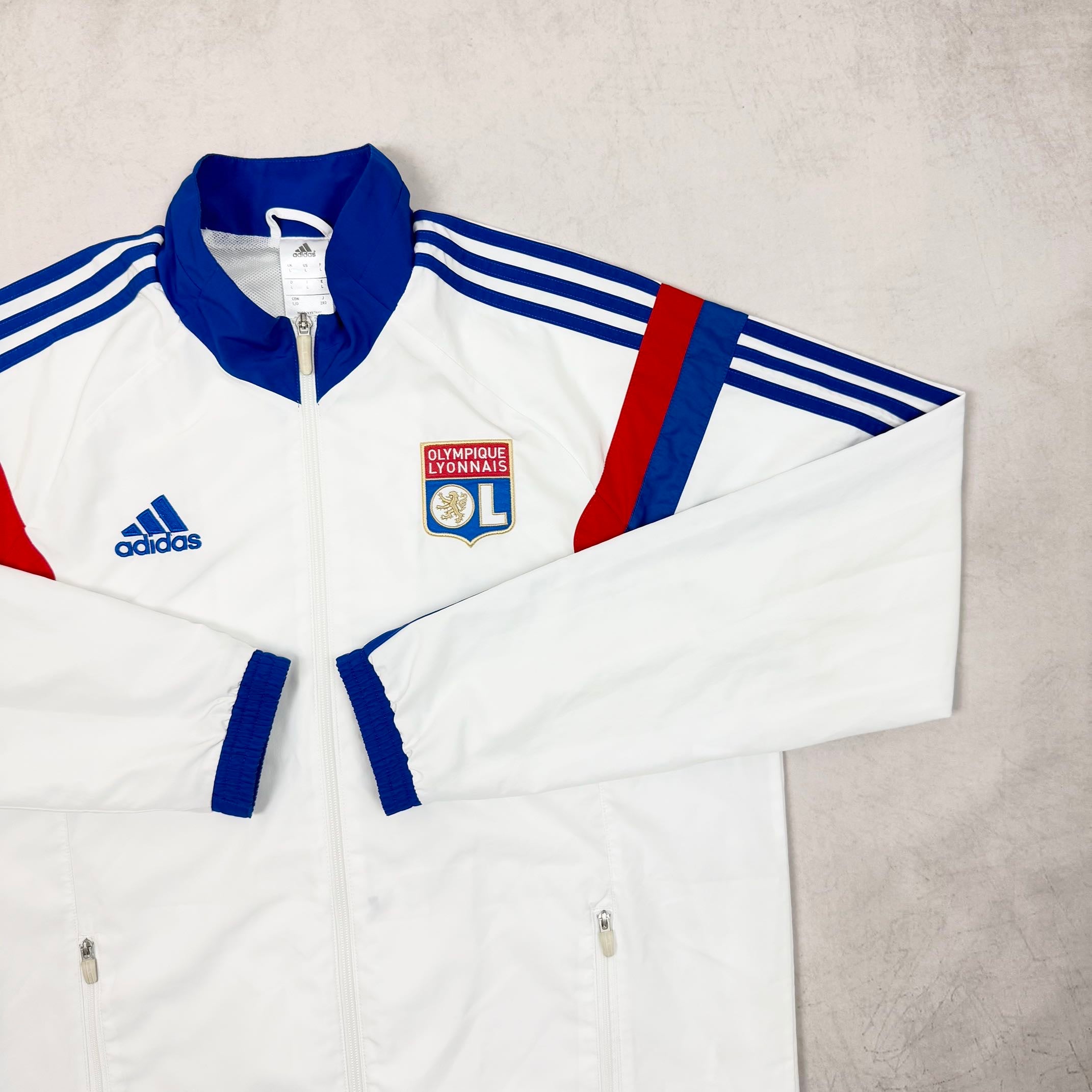 Adidas Olympique Lyon Trackjacket L - 86.airsteals