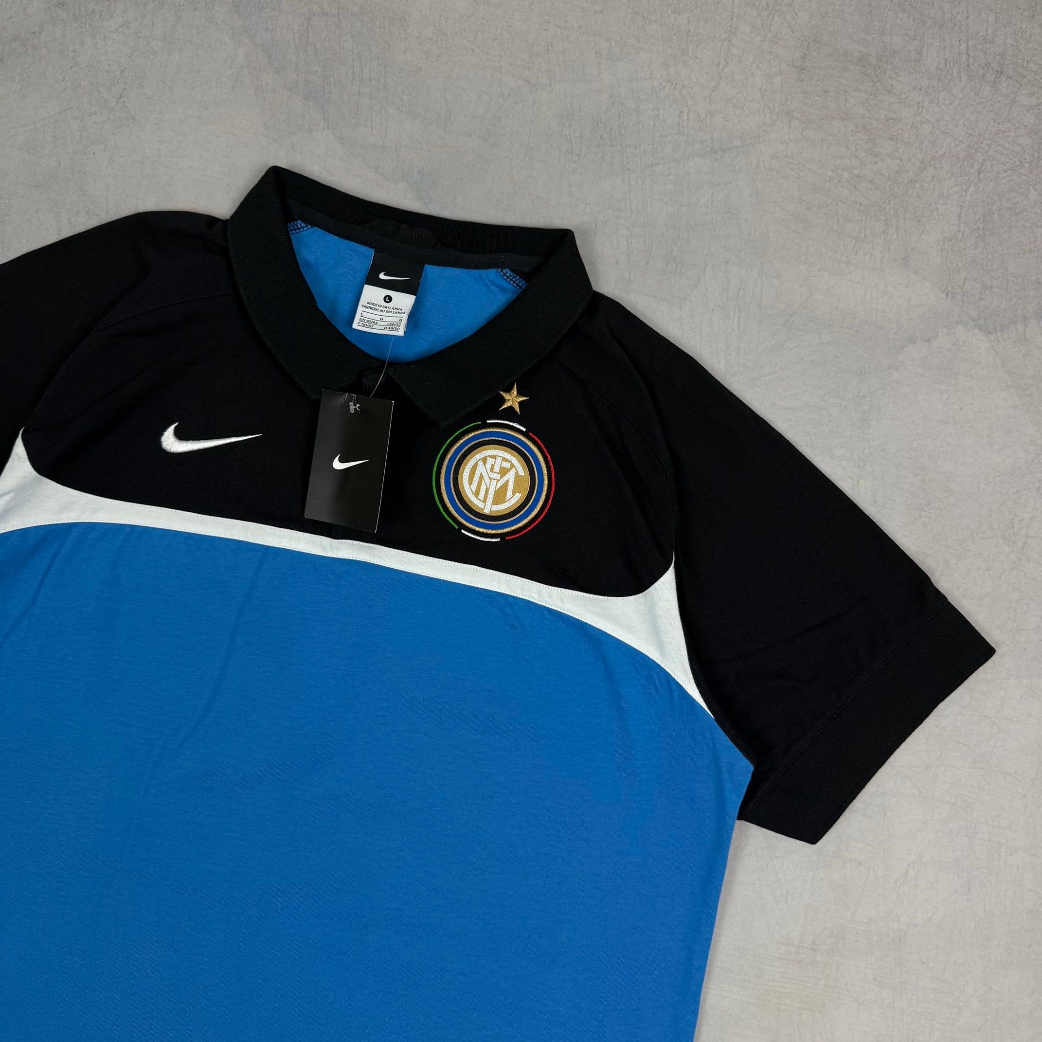 Nike Inter Mailand 2010 Poloshirt L BNWT - 86.airsteals
