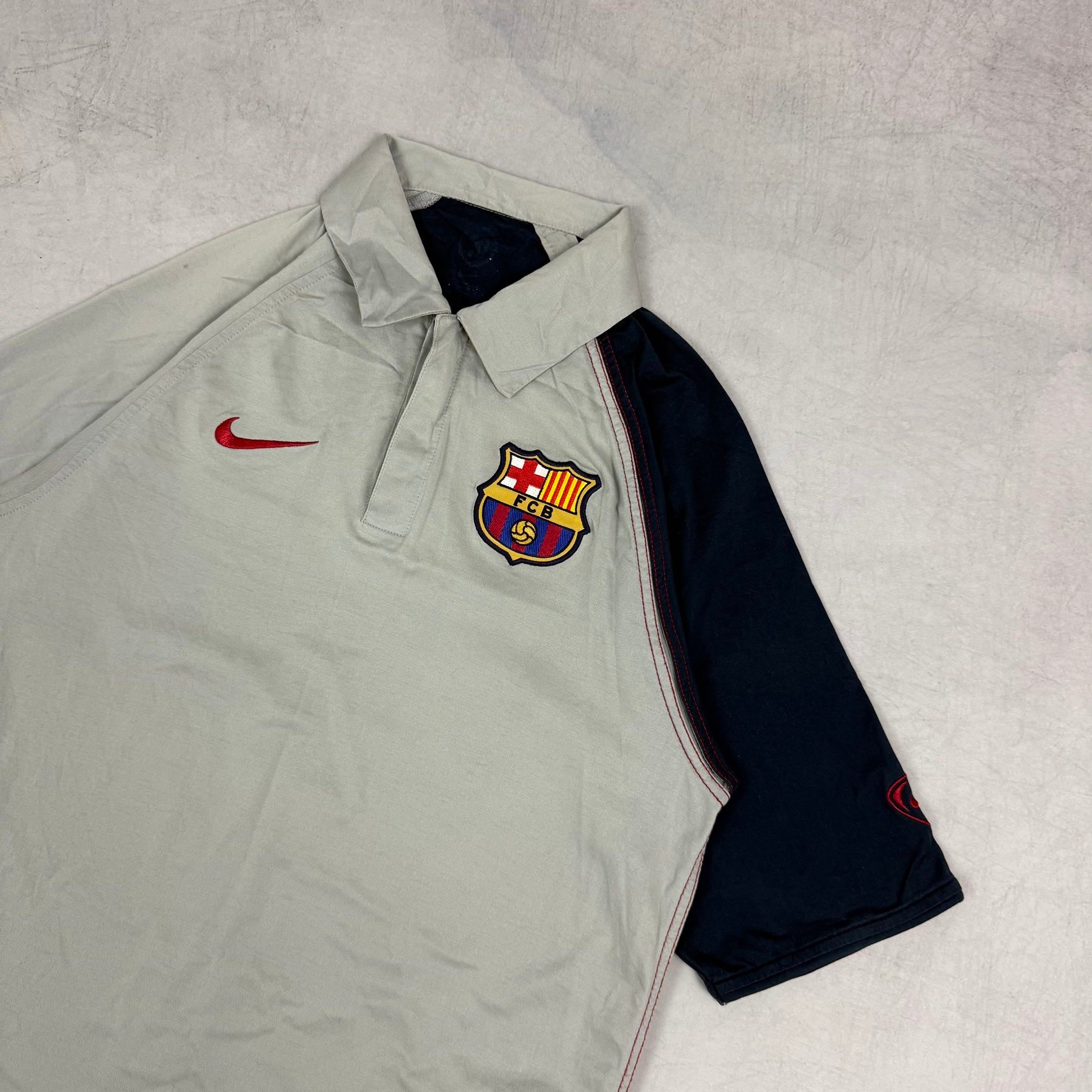 Nike Barcelona "Total90" 2004 Poloshirt S