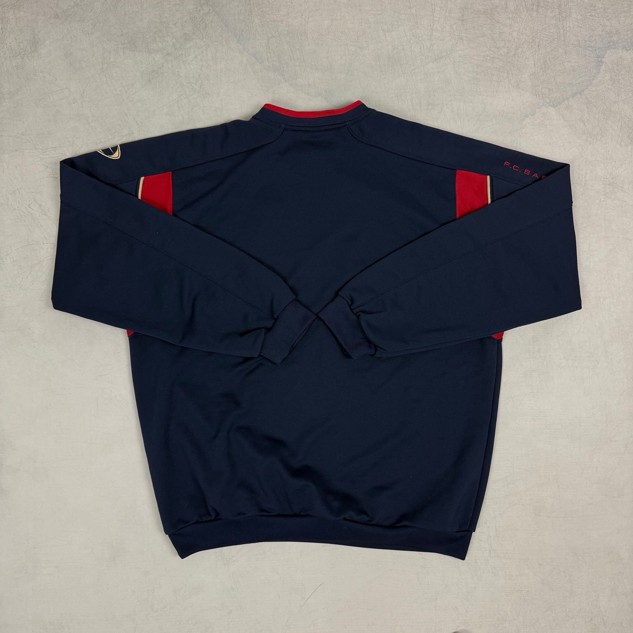 Nike Barcelona 2001 Half-Zip Sweater L