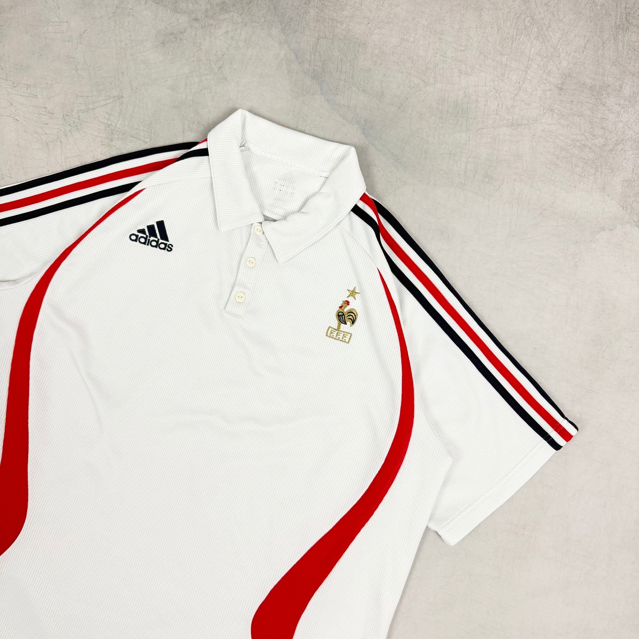 Adidas Frankreich "WorldCup" 2006 Poloshirt XL
