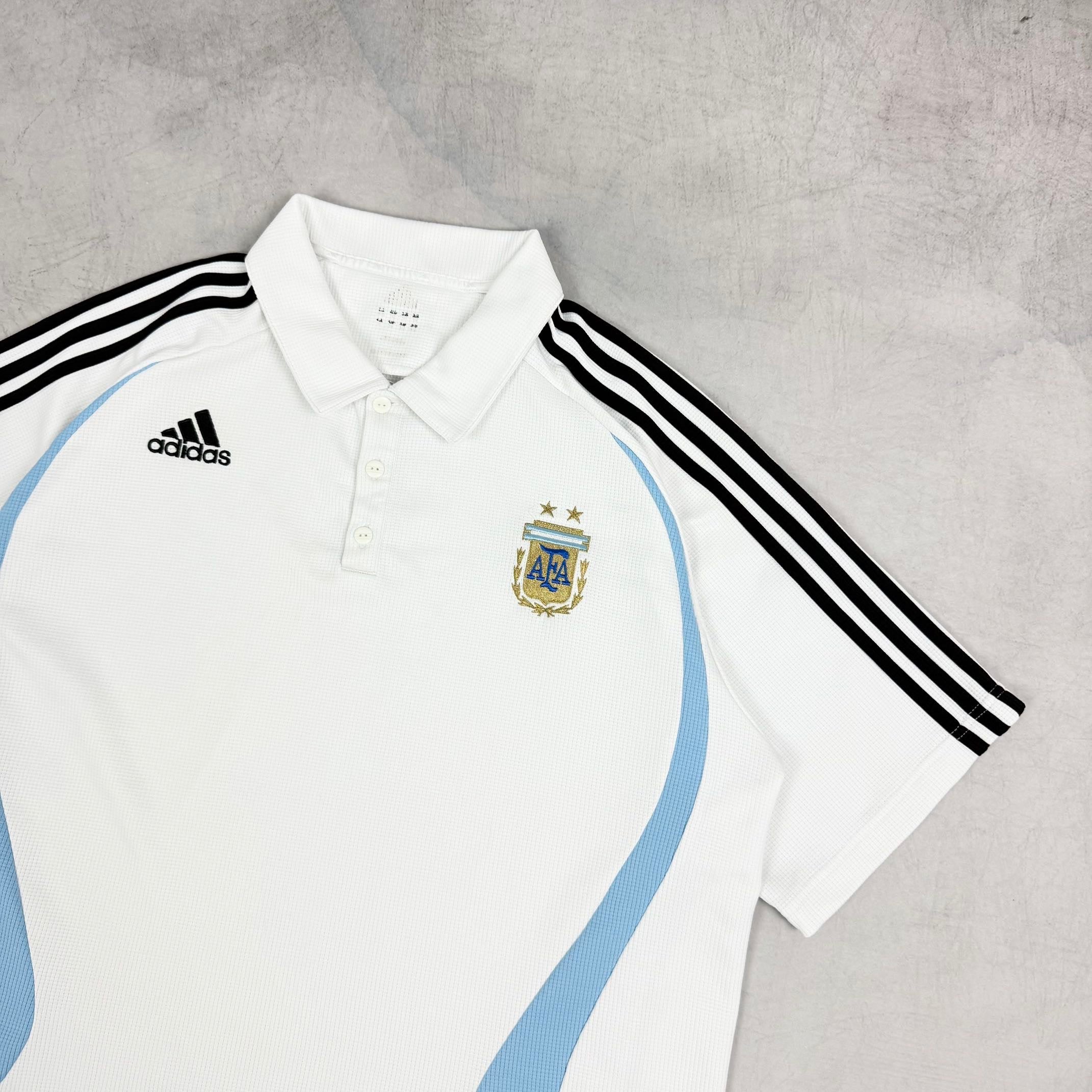 Adidas Argentinien "WorldCup" 2006 Poloshirt XL