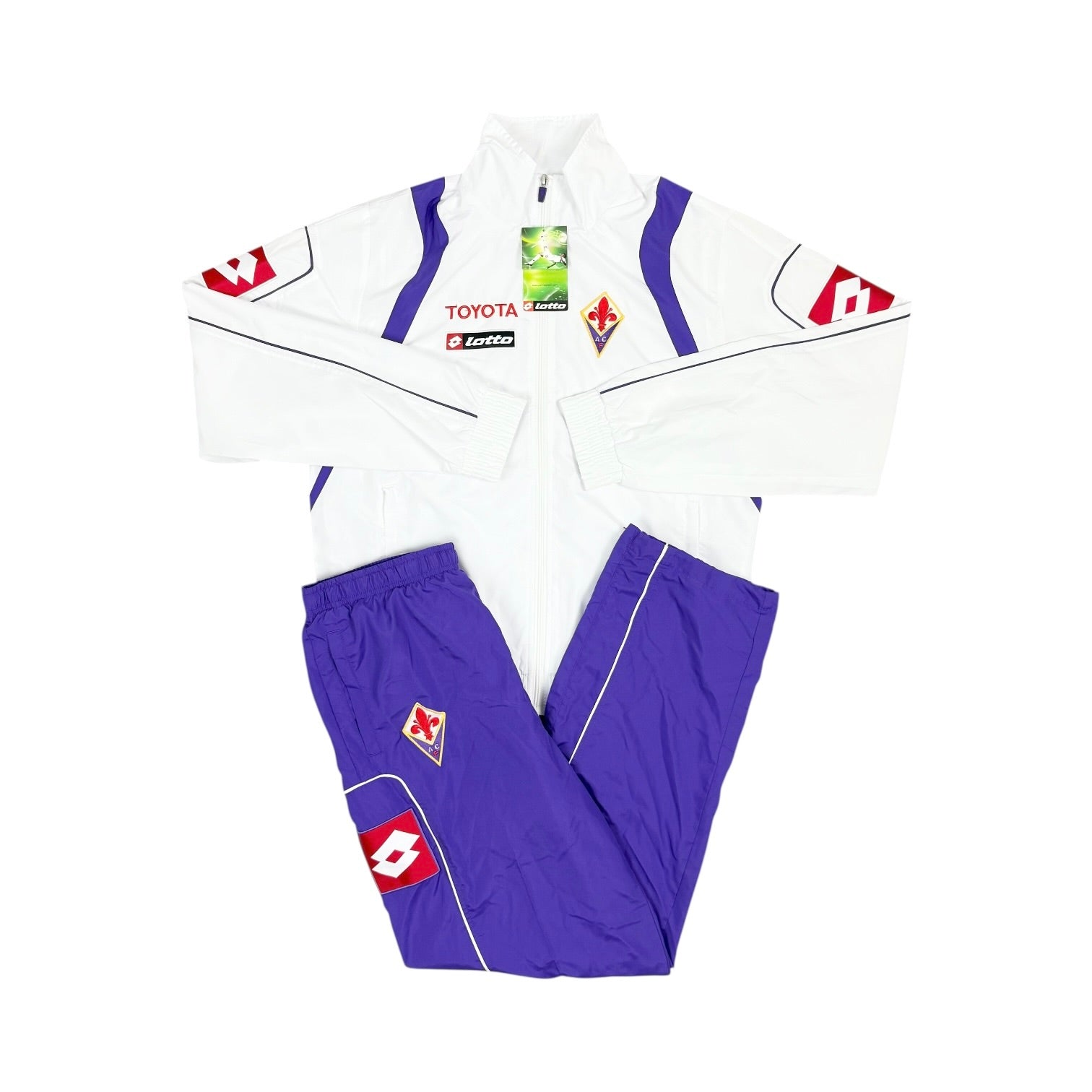 Lotto Fiorentina 2006 Tracksuit L BNWT - 86.airsteals