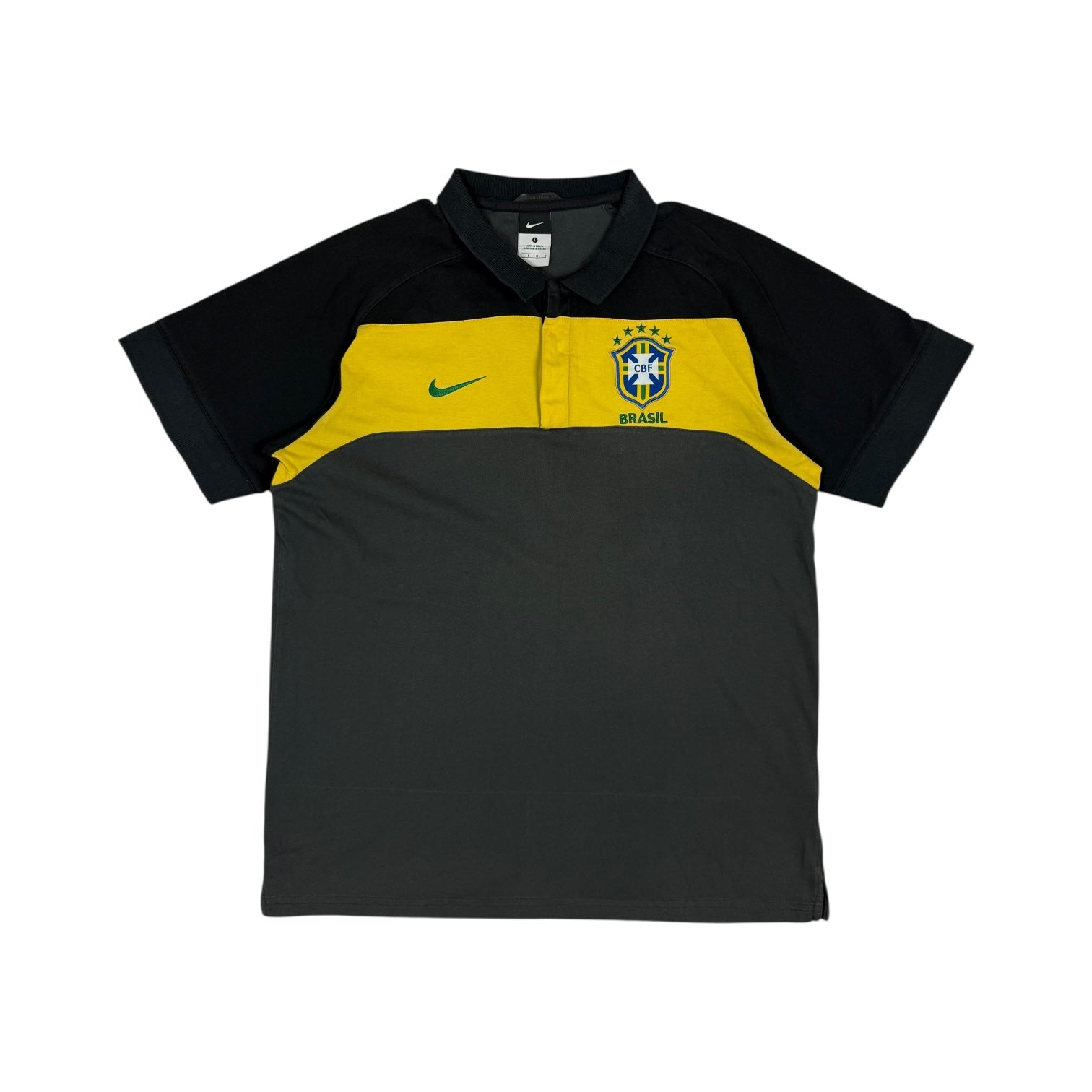 Nike Brasilien "WorldCup" 2010 Poloshirt L - 86.airsteals