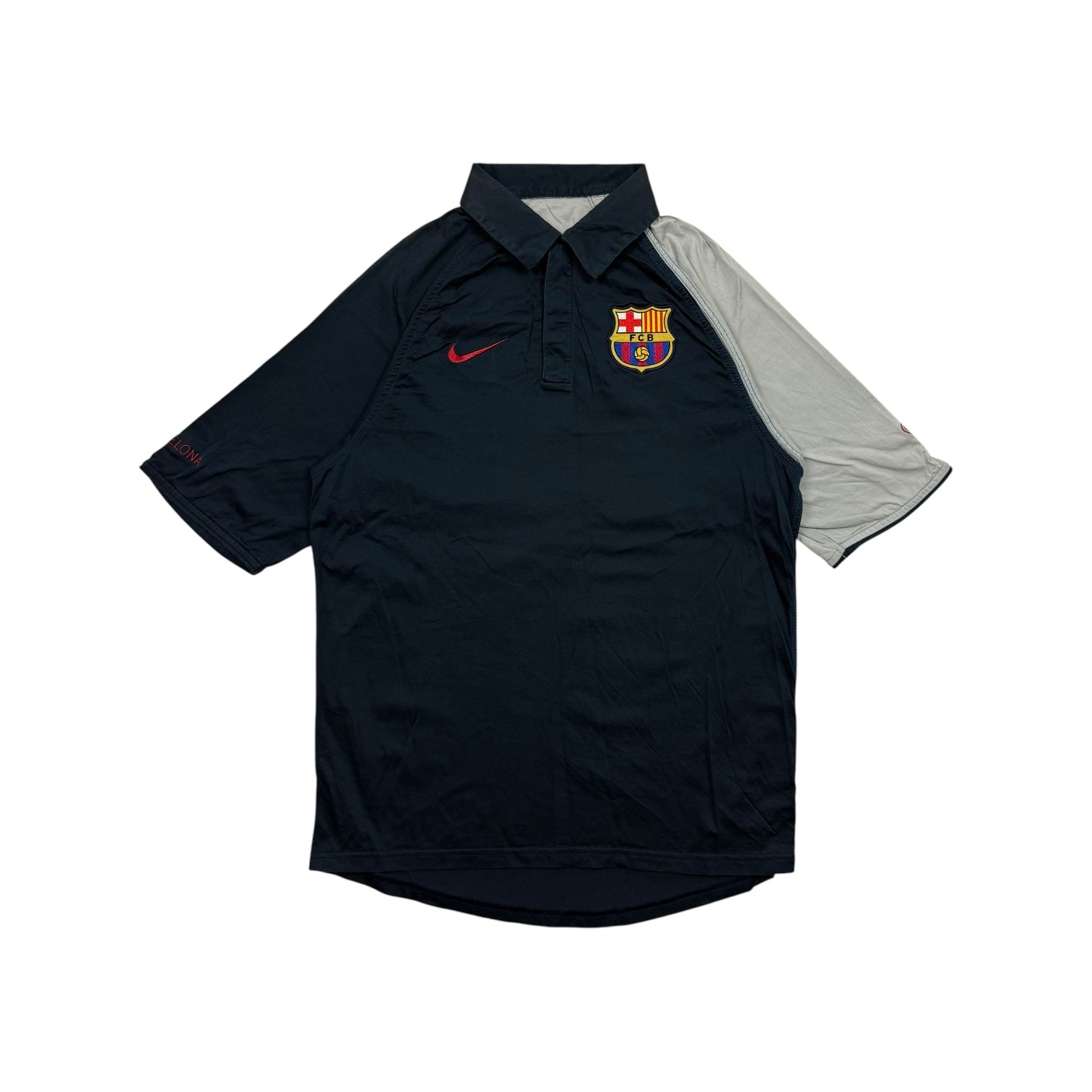 Nike Barcelona "Total90" 2004 Poloshirt S - 86.airsteals