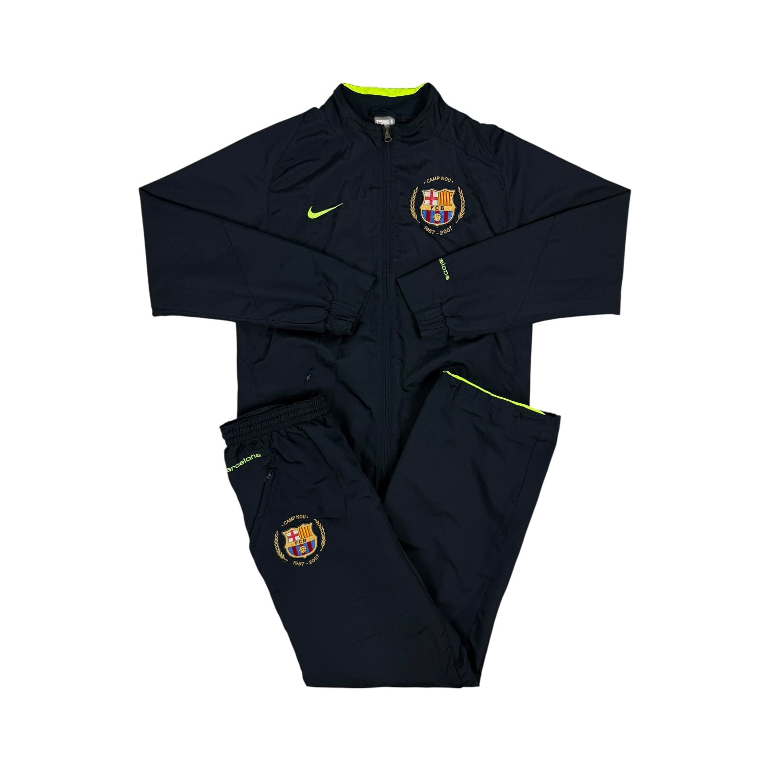 Nike Barcelona "50 Years CampNou" 2007 Tracksuit S