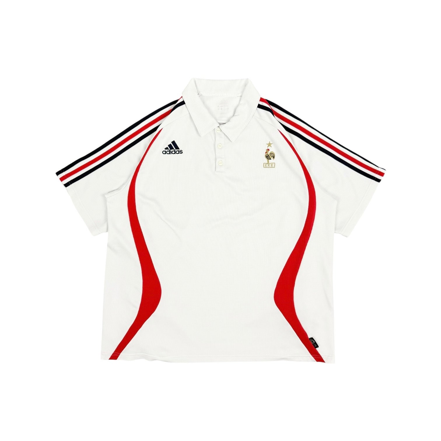 Adidas Frankreich "WorldCup" 2006 Poloshirt XL