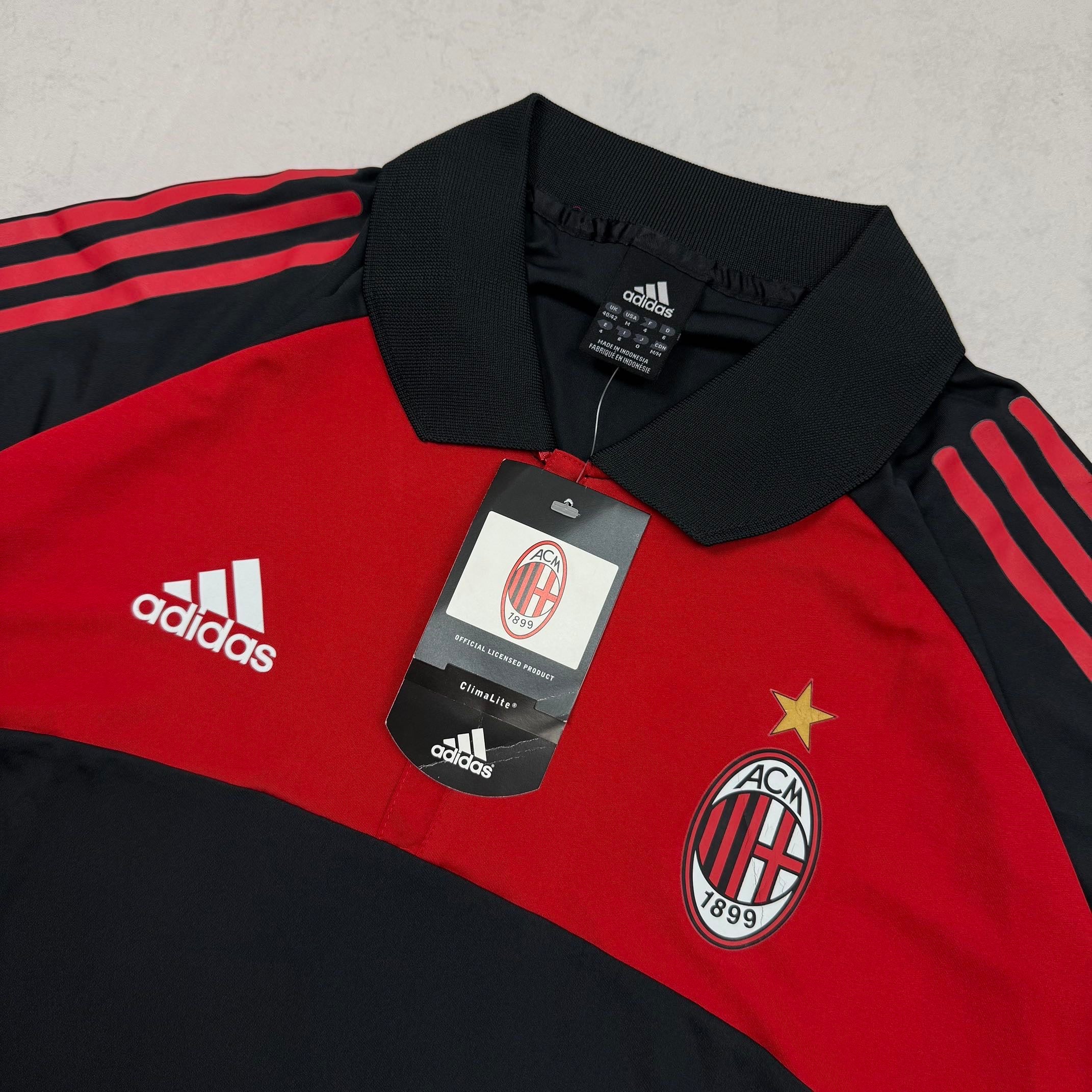 Adidas AC Milan 2003 Poloshirt L NEW WITH TAGS