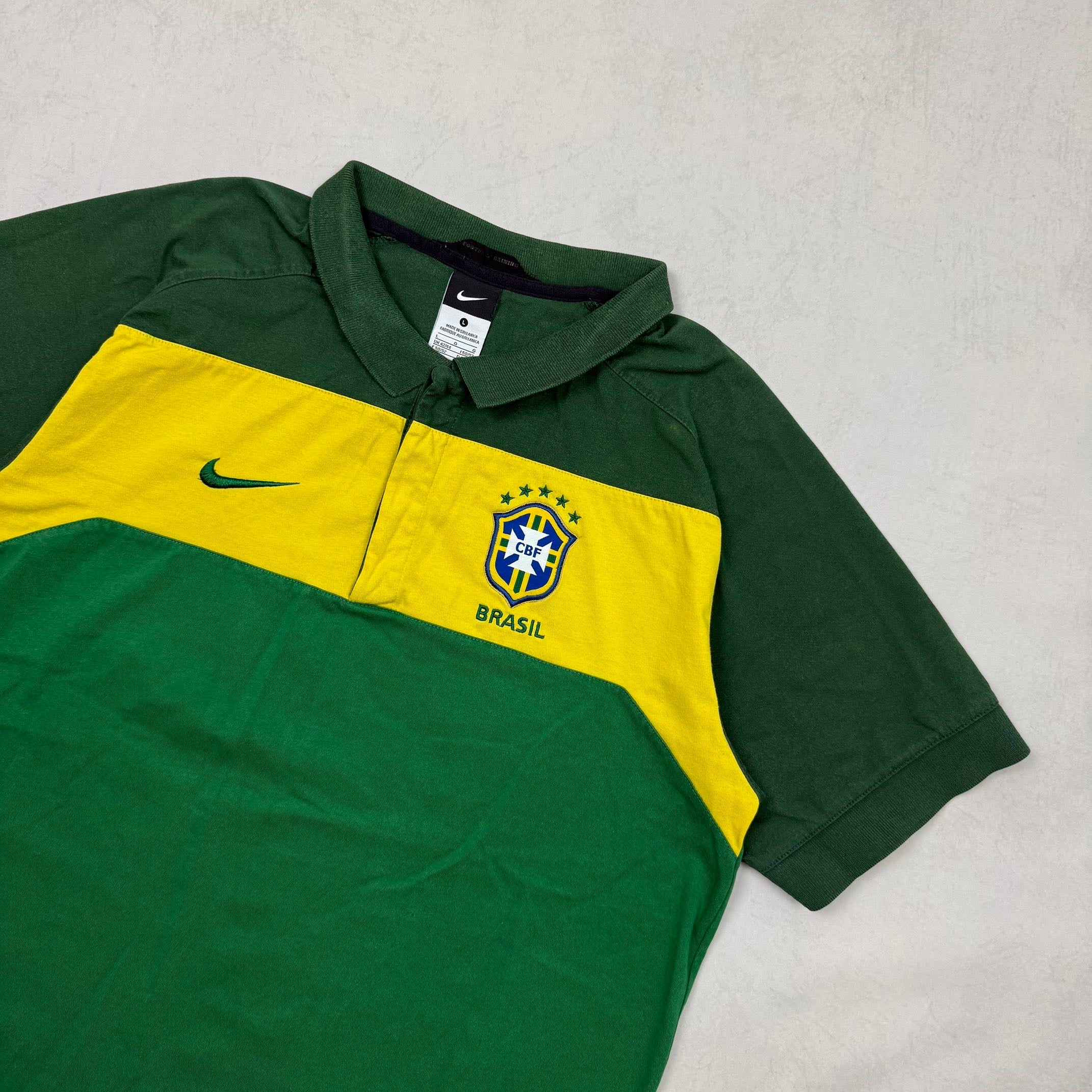Nike Brasilien "WorldCup" 2010 Poloshirt L