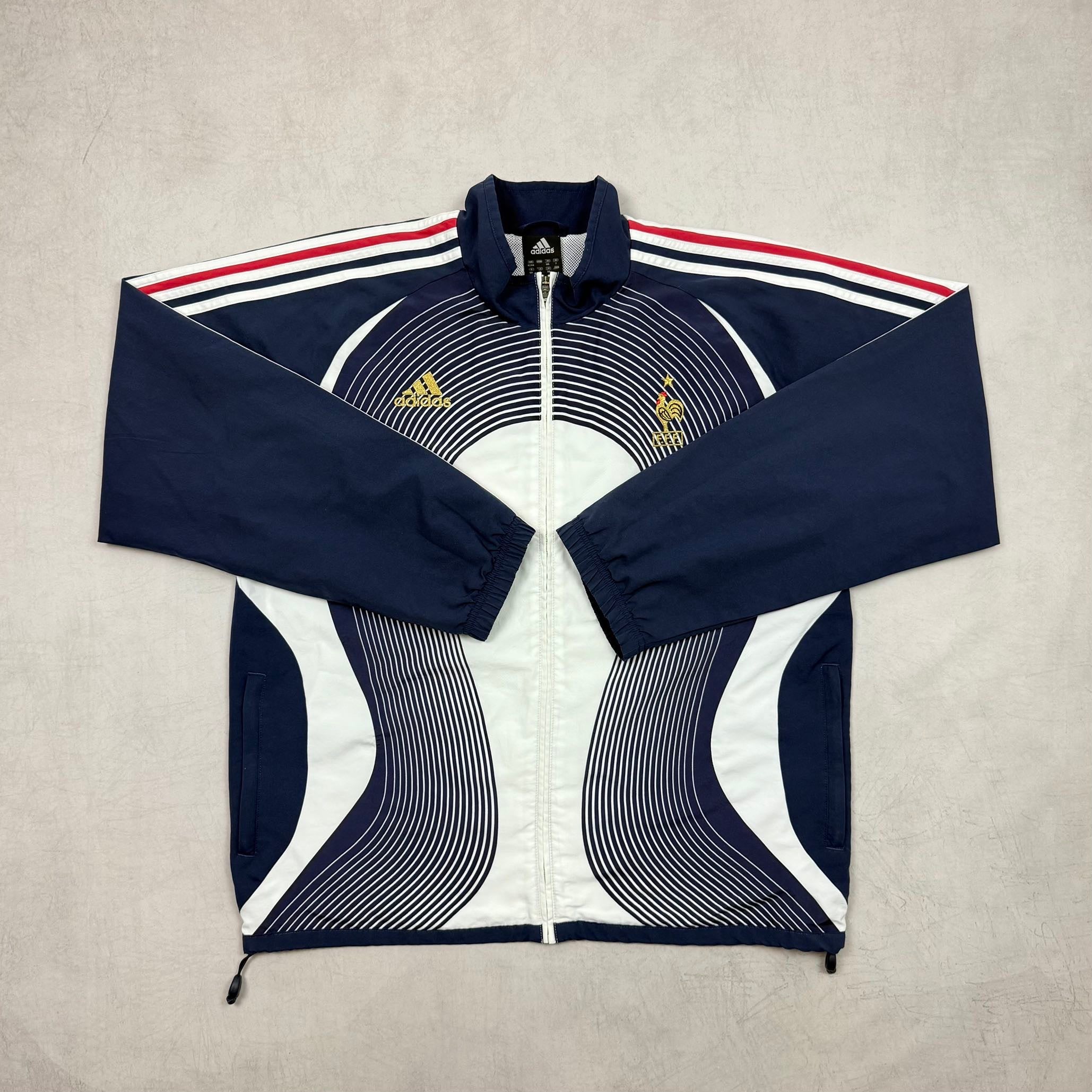 Adidas Frankreich "WorldCup" 2006 Tracksuit L