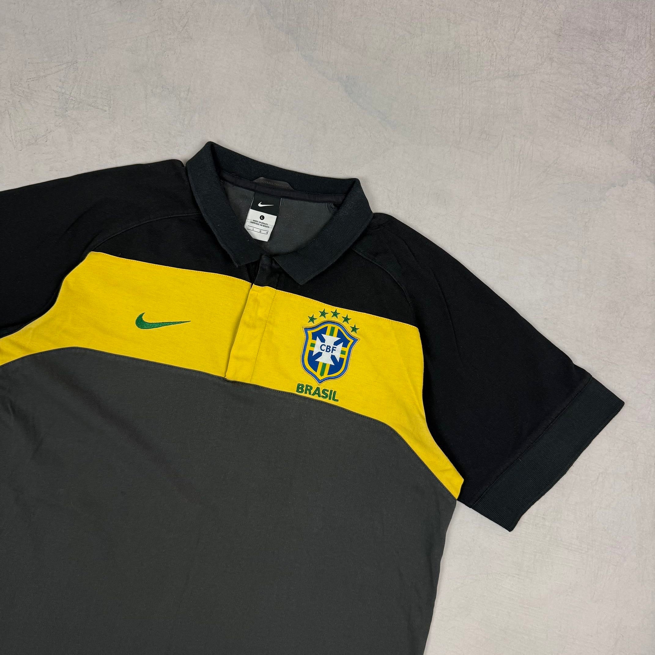 Nike Brasilien "WorldCup" 2010 Poloshirt L - 86.airsteals