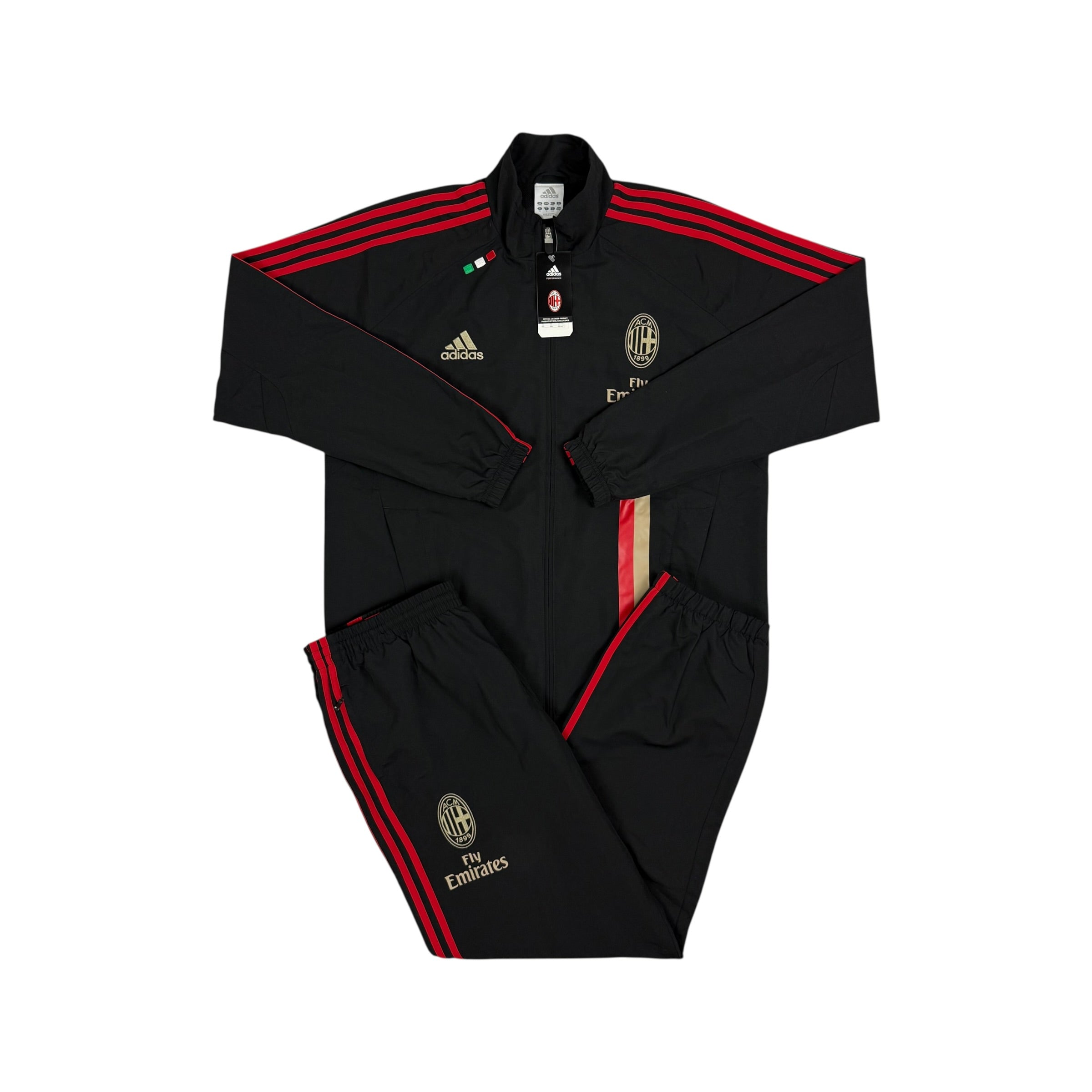 Adidas AC Milan 2011 Tracksuit L BNWT - 86.airsteals