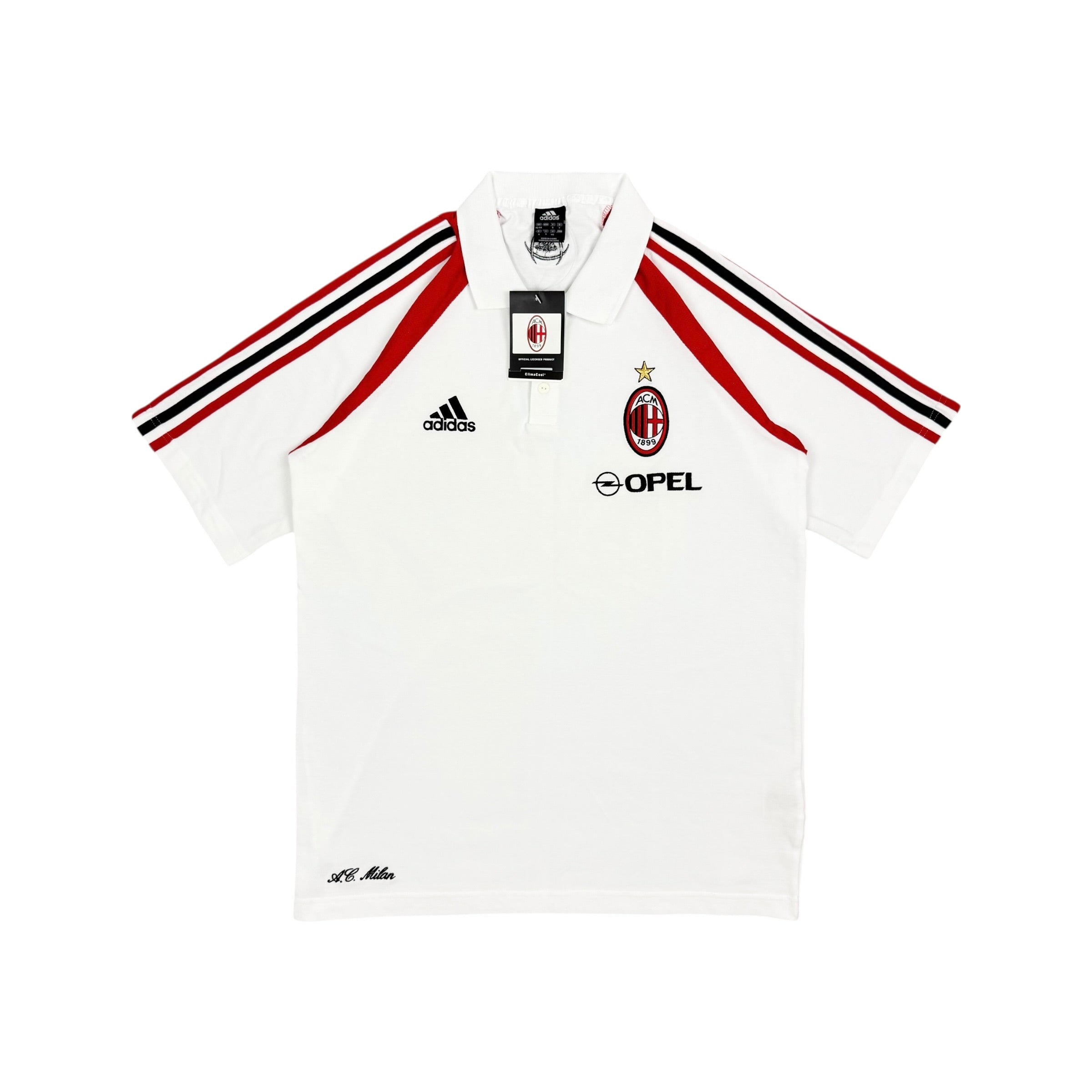 Adidas AC Milan "Opel" 2004 Poloshirt L BNWT - 86.airsteals