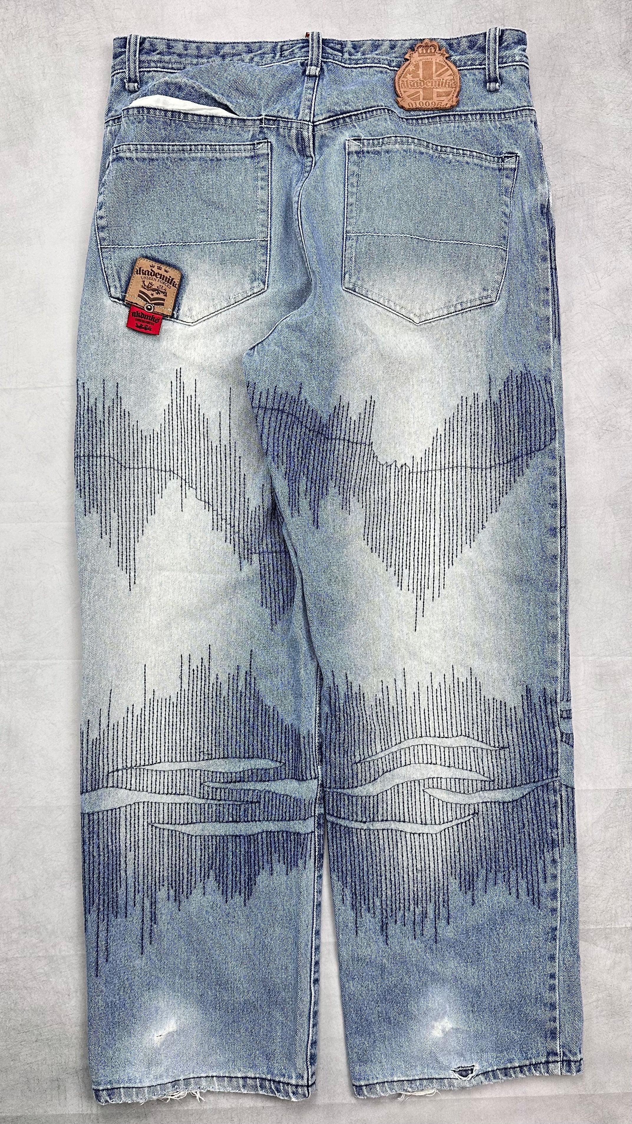 Akademiks Vintage Baggy Jeans L - 86.airsteals