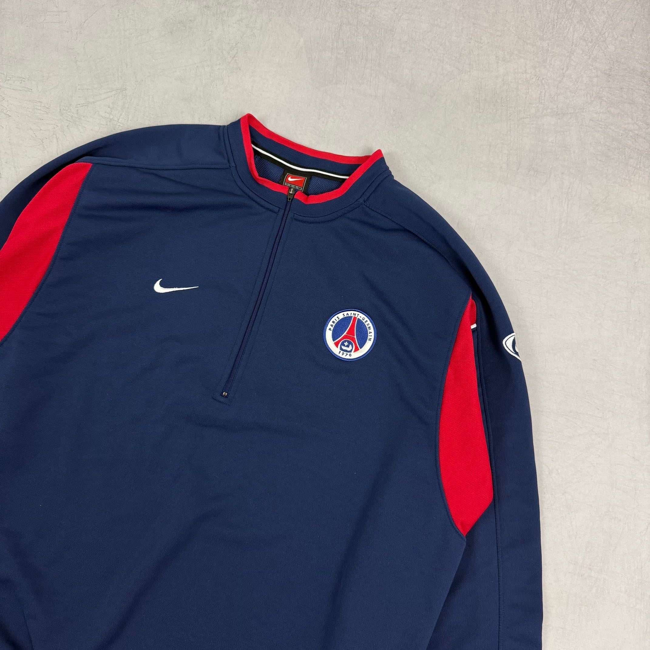 Nike Paris Saint-Germain 2001 Half-Zip Sweater L