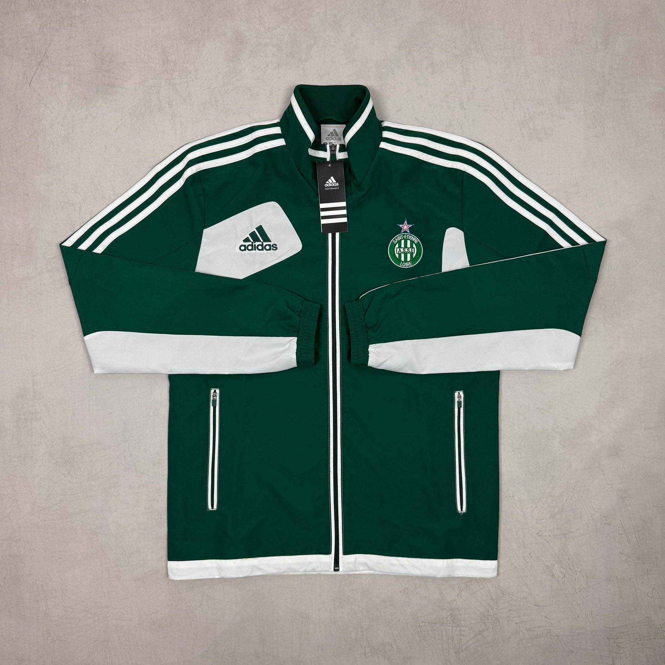 Adidas AS Saint-Étienne 2012 Tracksuit S NEW WITH TAGS