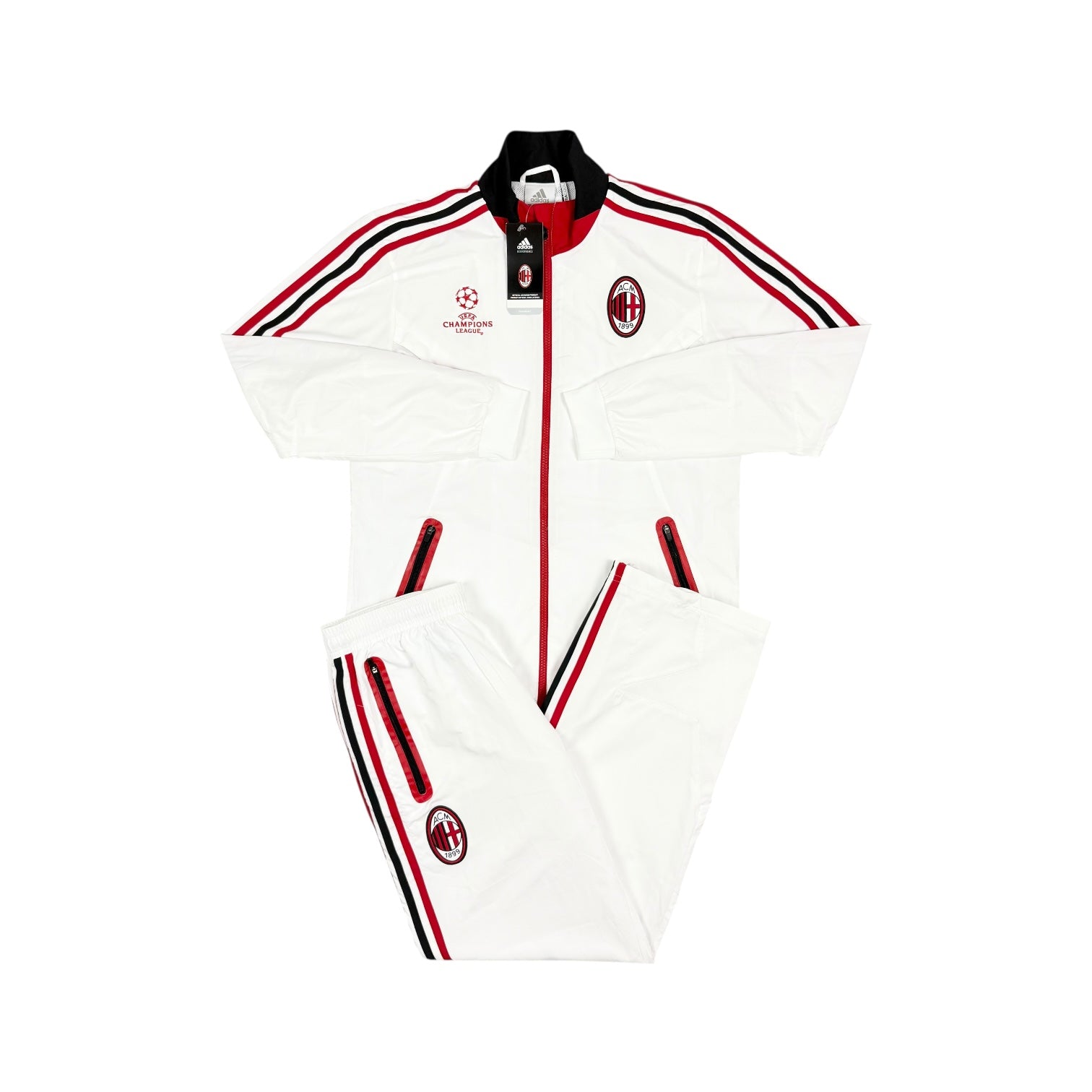 Adidas AC Milan "Champions League" 2011 Tracksuit M BNWT