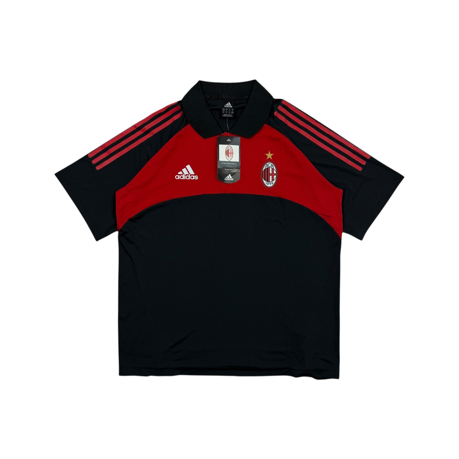 Adidas AC Milan 2003 Poloshirt L NEW WITH TAGS