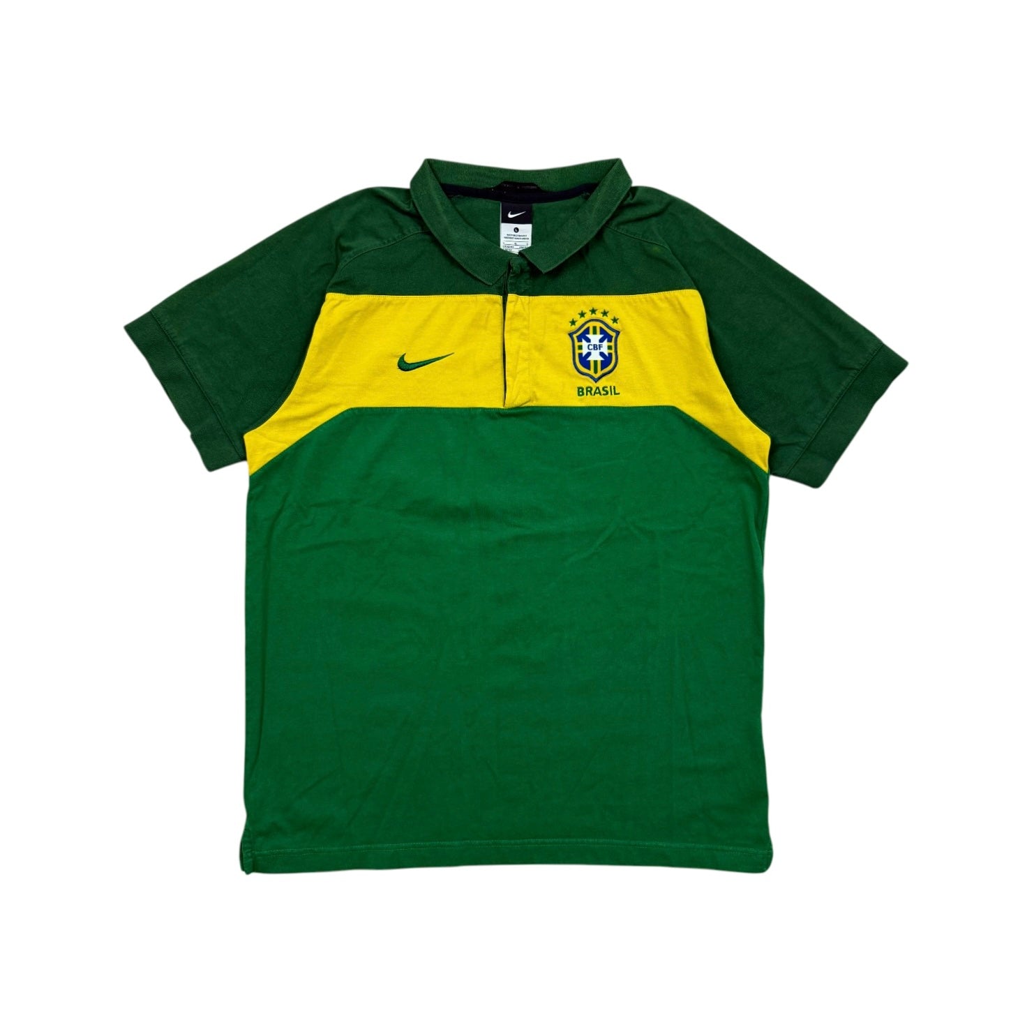 Nike Brasilien "WorldCup" 2010 Poloshirt L