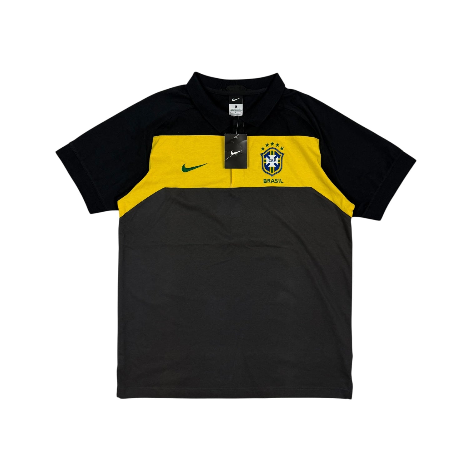 Nike Brasilien "WorldCup" 2010 Poloshirt L BNWT